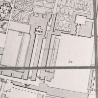 da una mappa ufficiale del quartiere Chiaia del XIX secolo