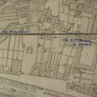 pianta Chiaia metà 800