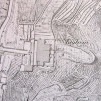 pianta del Municipio di Napoli del 1878