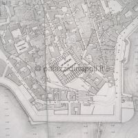 Pianta di Napoli 1863-1870 fogli 22 e 23