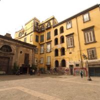 prospettiva con palazzo Casamassima