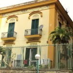 villa Carolina - facciata lato Cimarosa