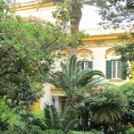 villa Carolina - facciata lato Morghen