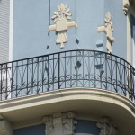 villa Pansini - balconata d'angolo