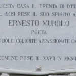 via Cimarosa 25 - targa dedicata a Murolo padre