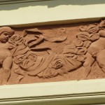 via Mancini 45 - fregio in terracotta