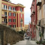 nei pressi dell'incrocio con il corso Vittorio Emanuele