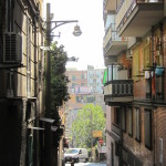 salita Arenella - vista generale