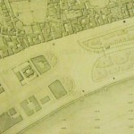 da pianta città di Napoli Villa Nazionale 1870