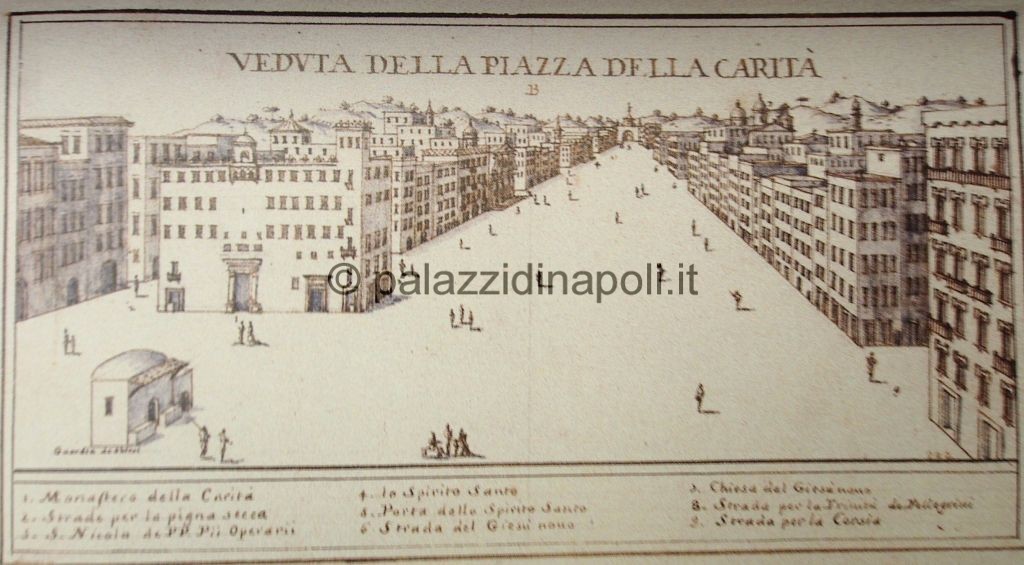 Cassiano da Silva piazza Carità 1680