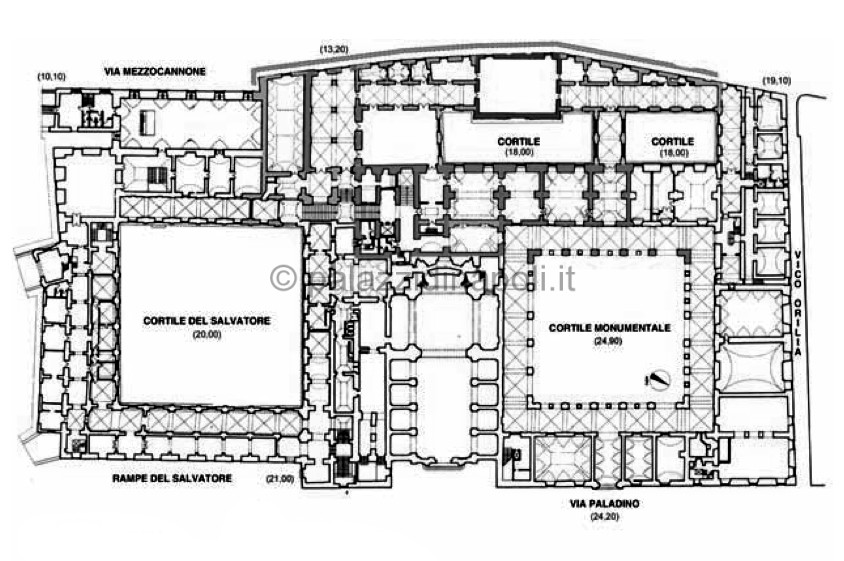 Ex_Collegio_dei_Gesuiti planimetria