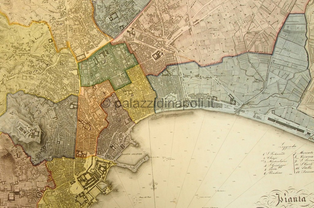 carta 1828 Ufficio topografico della guerra ridotta